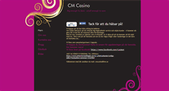 Desktop Screenshot of cmcasino.net