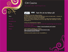 Tablet Screenshot of cmcasino.net